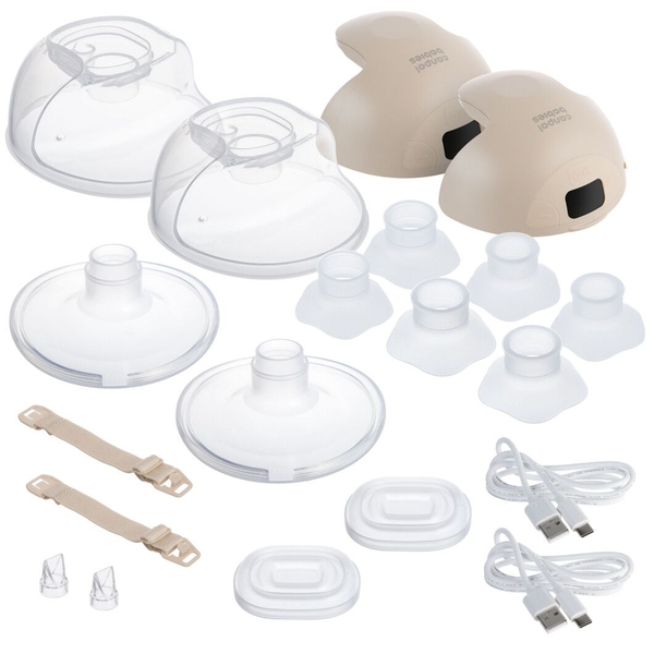 Бездротовий подвійний електричний молоковідсмоктувач Canpol babies SmartSense (20/116) - Pampik - 18