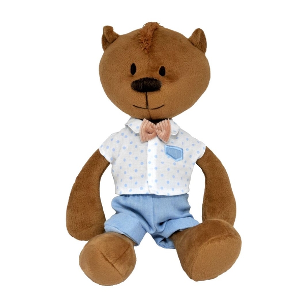 М'яка іграшка Tigres Ведмедик Адріан, 40 см, коричневий (ВЕ-0215) - Pampik - 2