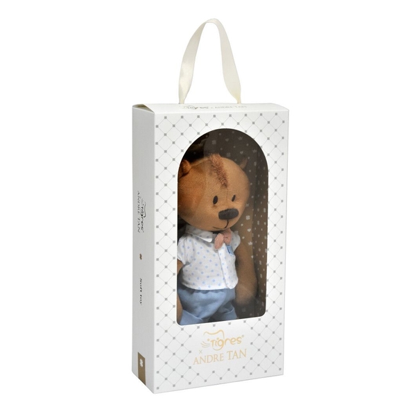 М'яка іграшка Tigres Ведмедик Адріан, 40 см, коричневий (ВЕ-0215) - Pampik - 3