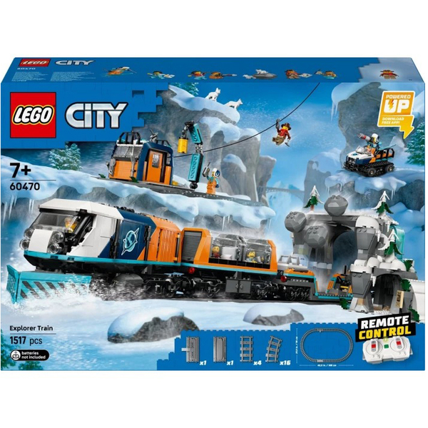 Конструктор LEGO City Арктический исследовательский экспресс, 1517 деталей (60470) - Pampik