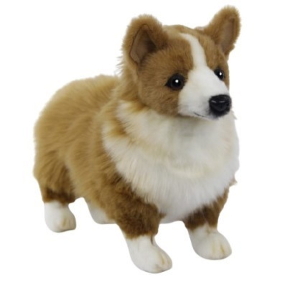 М'яка іграшка Hansa Собака Корги, довжина 27 см (7594) - Pampik