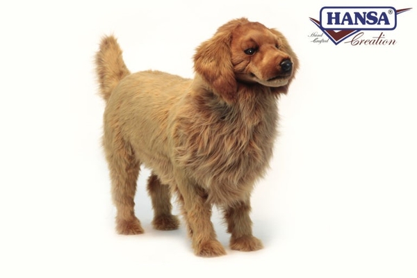 Мягкая игрушка Hansa Animal Seat Золотистый ретривер, длина 100 см (6346) - Pampik - 2