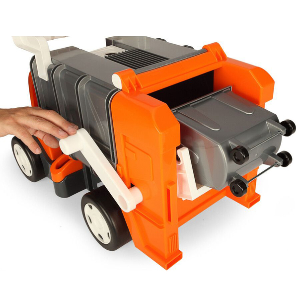 Сміттєвоз Wader Gigant, 65 см, помаранчевий з сірим (67016) - Pampik - 2