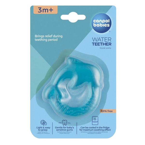 Прорізувач Canpol babies Дельфiн, синій (2/221) - Pampik - 2