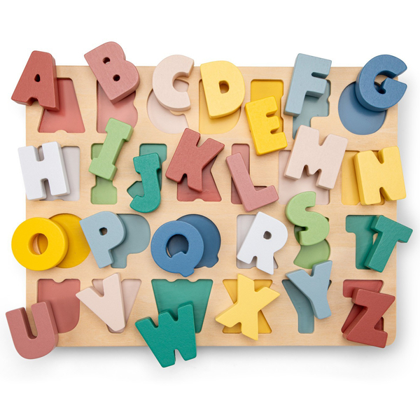 Пазл-вкладыш New Classic Toys Алфавит, заглавные буквы (10536) - Pampik - 2