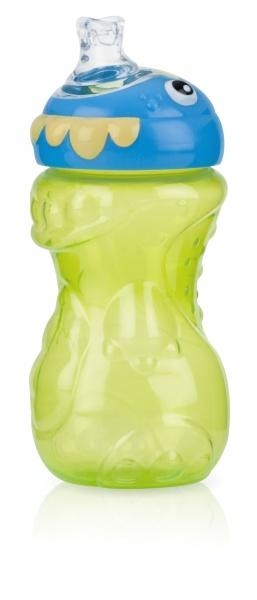 Поїльник Nuby Монстрики з носиком, 330 мл (22045) - Pampik - 4