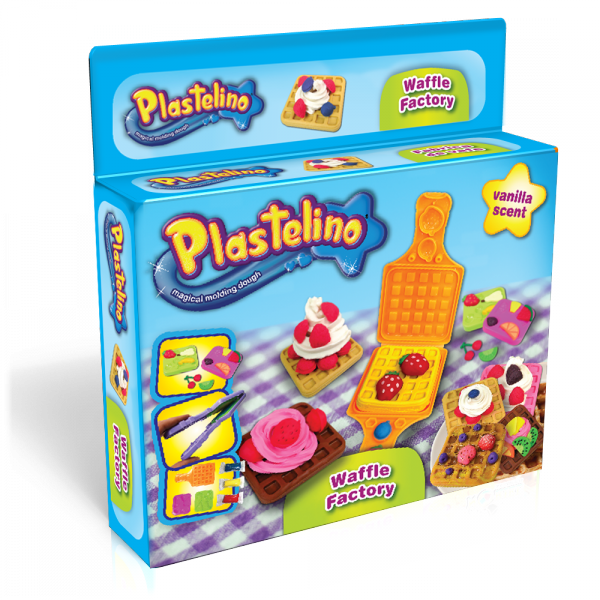 Набір для ліплення Plastelino Вафельниця - Pampik