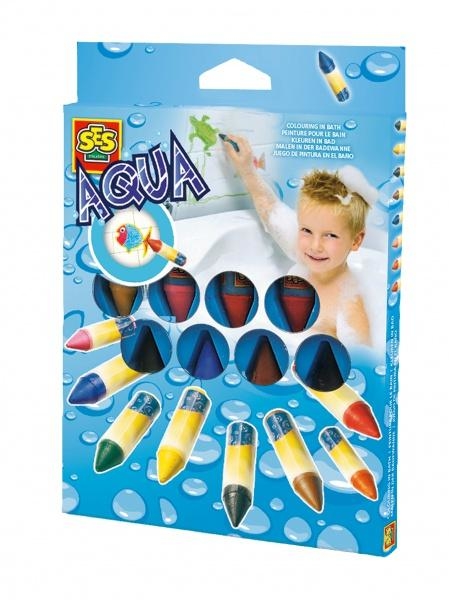 Набір для малювання у ванній Ses Creative Художнє купання, 8 шт. (13032S) - Pampik