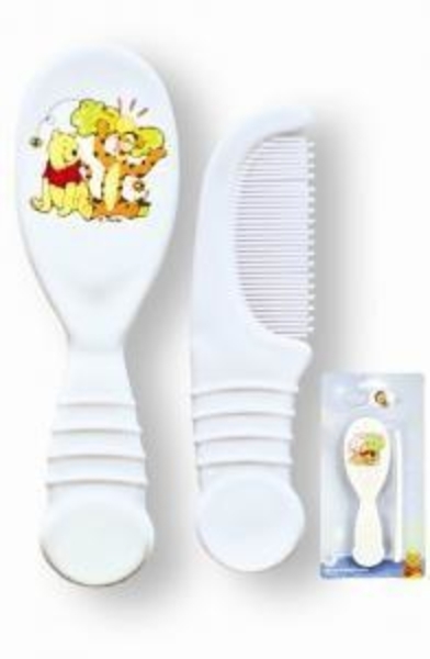 М'яка щіточка для волосся + гребінець Lindo Disney - Pampik