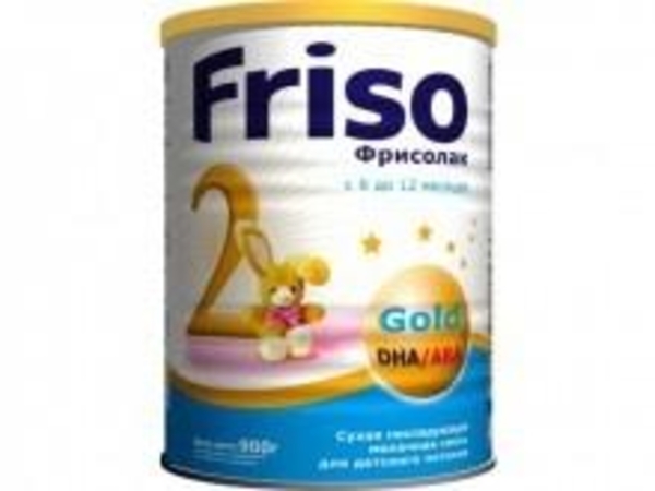 Суха молочна суміш Friso Фрісолак Gold 2, 900 г - Pampik