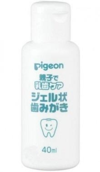 Гель для чистки молочных зубов Pigeon от 6 мес. (флакон), 40 мл - Pampik