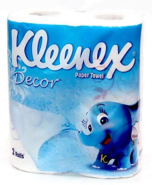 Двошарові рушники Kleenex білі, 2 рулони - Pampik
