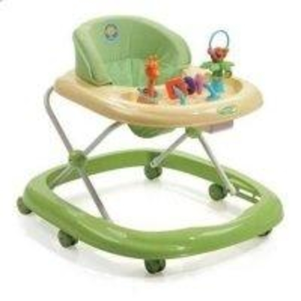 Ходунки Geoby XB 109-G333GY, салатовий з бежевим - Pampik