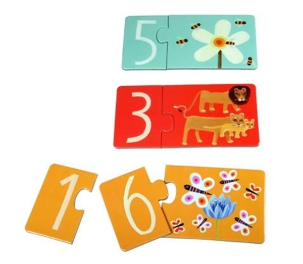 Развивающая игра-пазл Djeco Посчитай - Pampik - 7