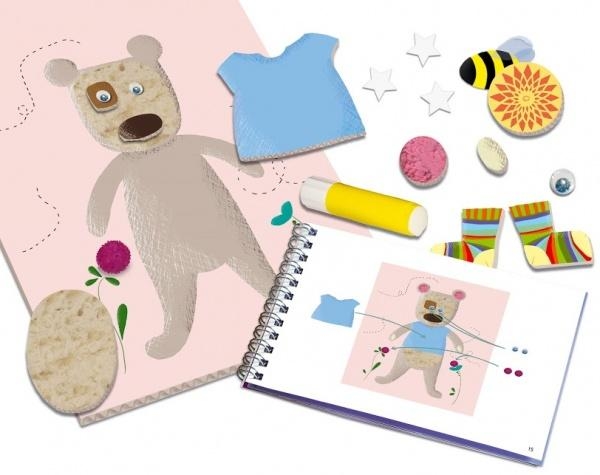 Набір для аплікації Djeco Для самих маленьких (DJ08664) - Pampik - 2