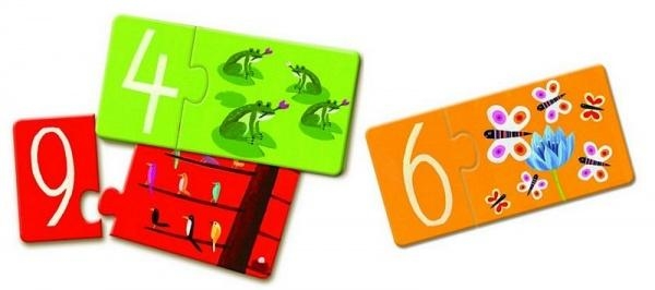Развивающая игра-пазл Djeco Посчитай - Pampik - 3