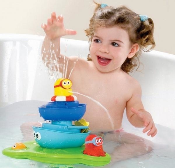 Розвиваюча іграшка Yookidoo "Пірамідка Фонтан" - Pampik - 8