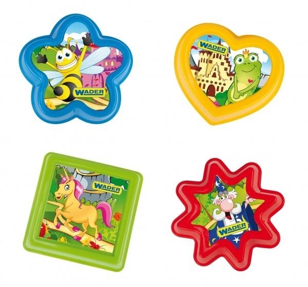 Формочки для піску Wader IML, 4 шт. - Pampik