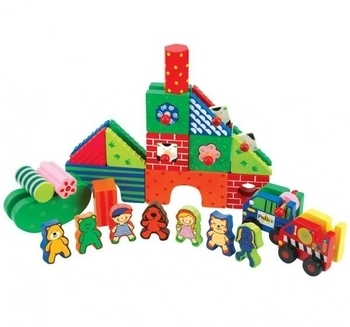 Дерев'яне містечко Kidiwood Патрік і Друзі - Pampik