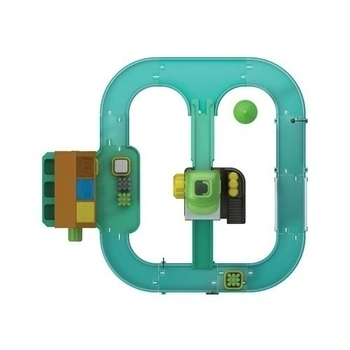 Игровой набор Robocar Poli Перерабатывающая станция и металлическая машинка Клинни, 55 см (83155) - Pampik - 3