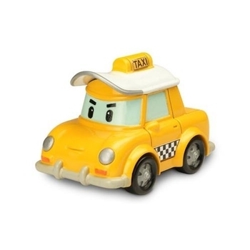Машинка Robocar Poli такси Кап, металл, 6 см (83175) - Pampik