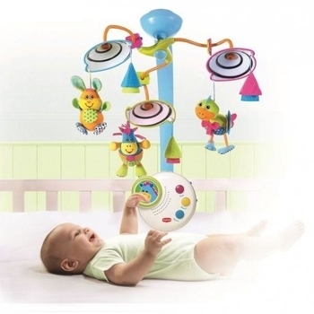 Мобіль з нічником Tiny Love Веселі звірята - Pampik