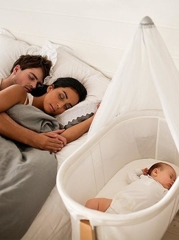 Колыбель Babybjorn Harmony, белый - Pampik