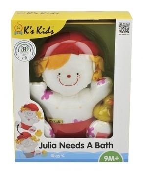 Игрушка в ванную Ks Kids Девочка Джулия - Pampik - 2
