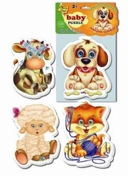 Пазл для найменших Vladi Toys Домашні улюбленці (VT1106-81) - Pampik