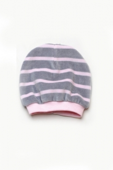 Велюровая шапка Модный карапуз для девочки, р.40 (07-00448-0) - Pampik