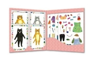 Художній комплект з наклейками Djeco Мої друзі мугикаючи (DJ09695) - Pampik - 2