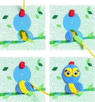 Набір для ліплення Djeco Пластилінові друзі - Pampik - 2