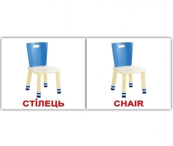 Мини-карточки Домана Вундеркинд с пеленок Интерьер/Interior, укр.-англ. язык, 40 шт. (2100064095894) - Pampik - 3