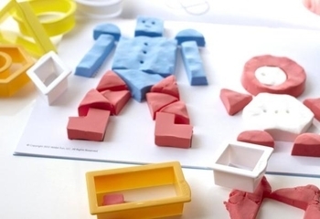 Набір для ліплення Bubber Smart shapes Waba Fun - Pampik - 6