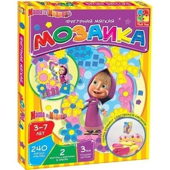 

Набор для творчества Vladi Toys Мозаика (фигурная) Маша (рус.) (VT2301-03)