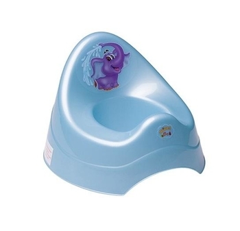 Музичний горщик антибактеріальний Maltex Слоник, блакитний - Pampik