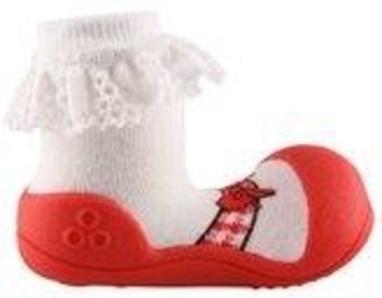 Текстильная обувь Attipas Ballet, р.19 (96-108 мм), красный - Pampik - 5