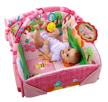 Килимок з бортиками Bright Starts Веселий сад - Pampik - 4