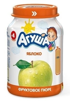 Пюре Агуша Яблочное, 200 мл - Pampik
