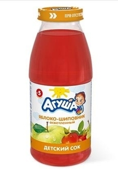 Сік Агуша Яблуко-шипшина освітлений, 150 мл - Pampik
