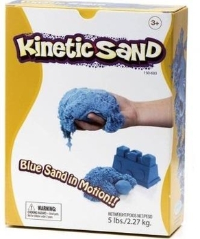 Кінетичний пісок Kinetic Sand Waba Fun, синій, 2,2 кг - Pampik