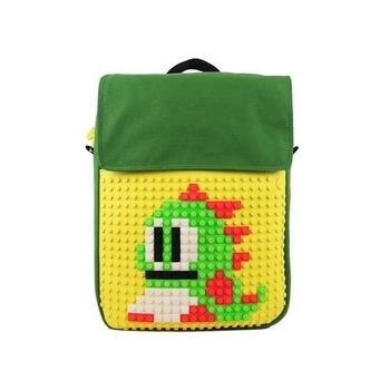 Рюкзак Upixel Fliplid, зелено-желтый - Pampik