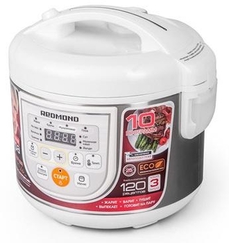 Мультиварка Redmond RMC-M12 White, белый - Pampik - 2