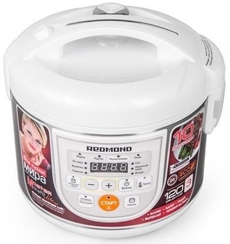 Мультиварка Redmond RMC-M12 White, белый - Pampik - 9