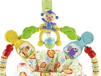Портативное кресло-прыгунки Fisher-Price Джунгли - Pampik - 2