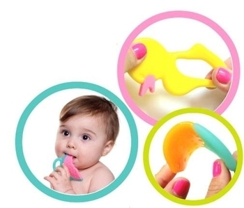 Силіконовий гризун Loovi Каченя (1103) - Pampik