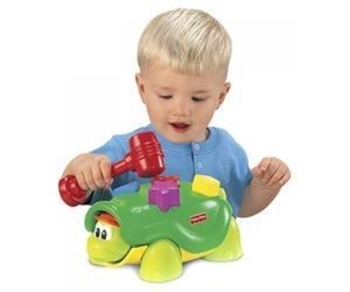 Розвиваюча іграшка Fisher-Price Черепаха з молоточком - Pampik - 2