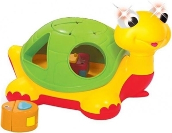 Каталка-сортер Kiddieland Черепаха-знайка (укр. мова) - Pampik - 3