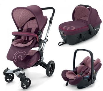 

Универсальная коляска Concord 3 в 1 Neo Travel Set Raspberry Pink, розовый (NASL0967)