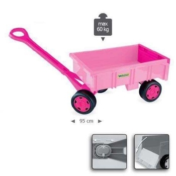 Детская тележка для девочек Wader - Pampik